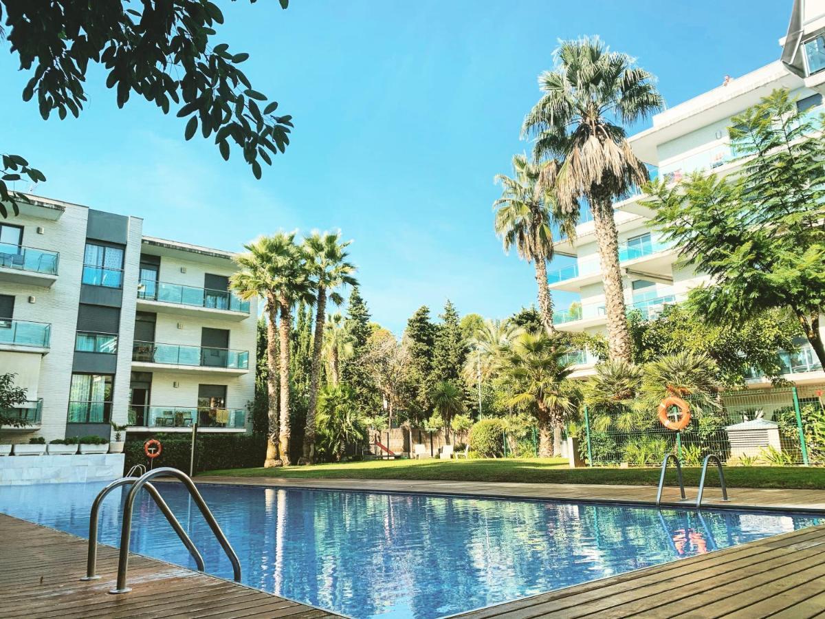 Apartamento Con Piscina Y Parking En Lloret De Mar 아파트 외부 사진